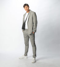 Load image into Gallery viewer, Check Os Blazer Grey Check