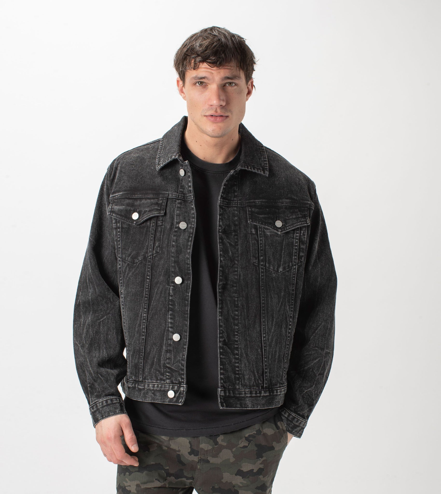 ジャケット・アウター vintage black denim jacket Vintage Denim Jacket Salt Black – kbdfansdiwu.com